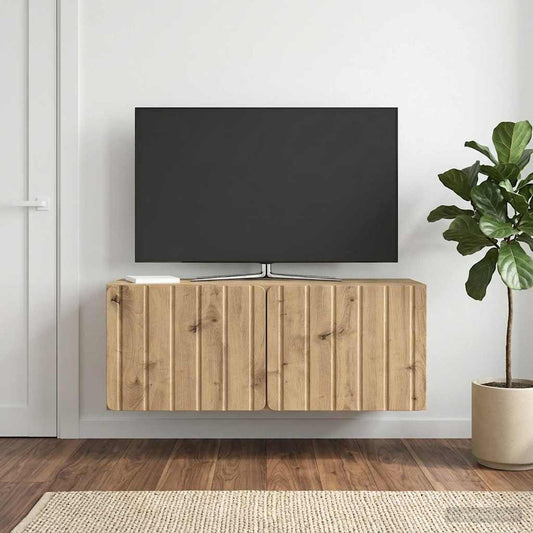 Nástěnná Tv Skříň 78,5 X 31 X 30 Cm Dub Artisan