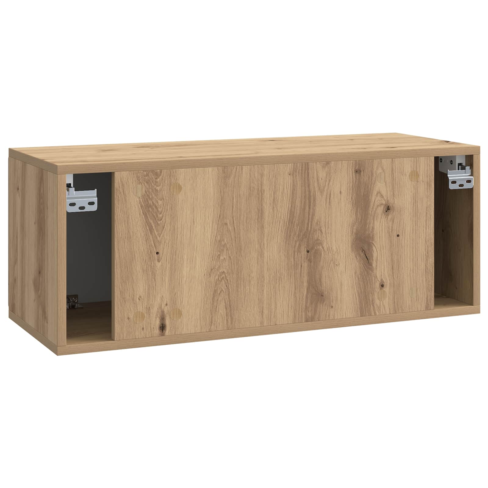 Nástěnná Tv Skříň 78,5 X 31 X 30 Cm Dub Artisan