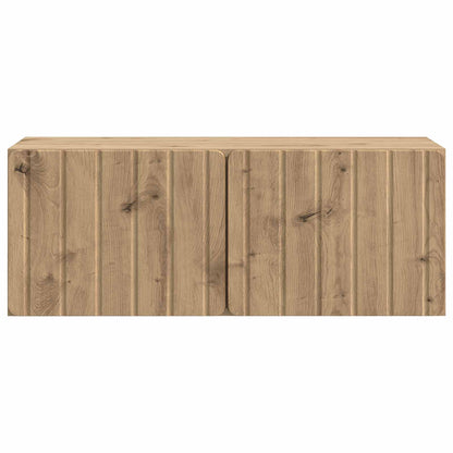 Nástěnná Tv Skříň 78,5 X 31 X 30 Cm Dub Artisan