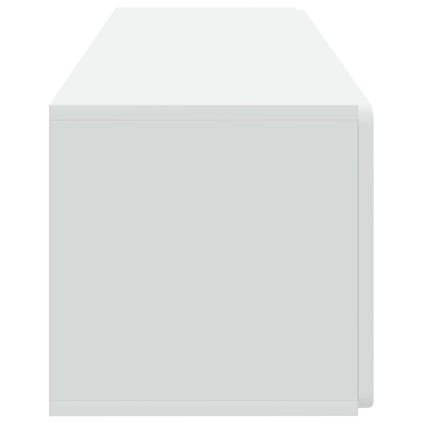 Nástěnná Tv Skříň 98 X 31 X 30 Cm Bílá Kompozitní Dřevo