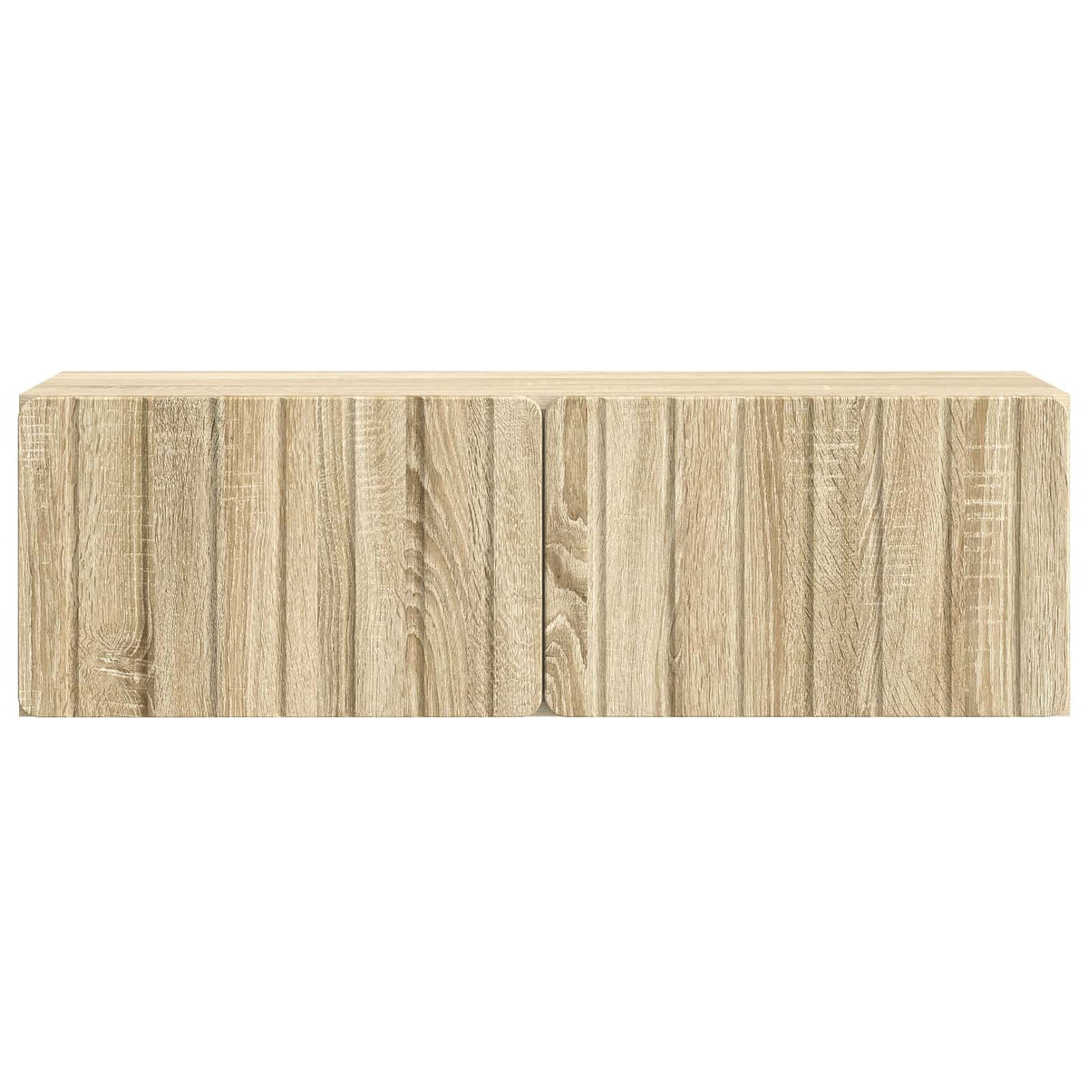 Nástěnná Tv Skříň 98 X 31 X 30 Cm Dub Sonoma Kompozitní Dřevo