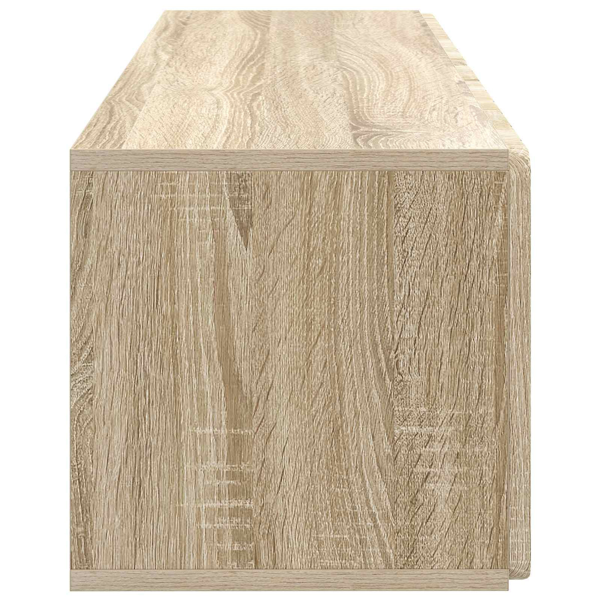 Nástěnná Tv Skříň 98 X 31 X 30 Cm Dub Sonoma Kompozitní Dřevo