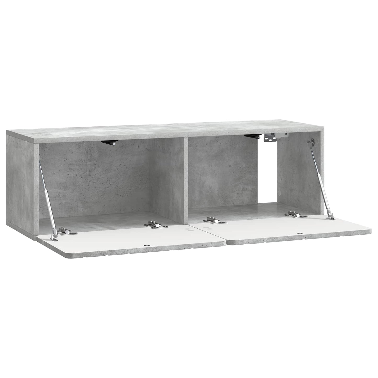 Nástěnná Tv Skříň 98 X 31 X 30 Cm Betonově Šedá