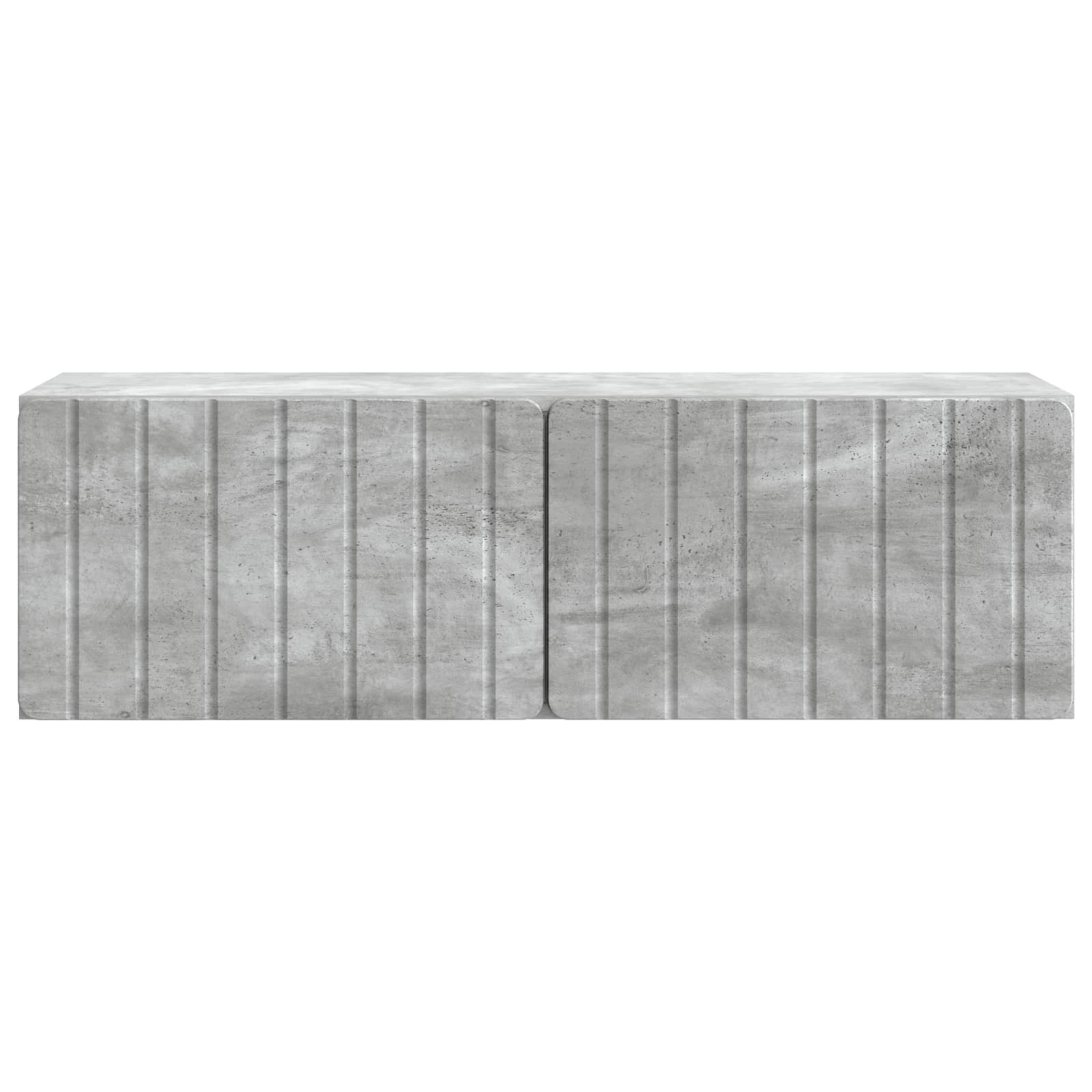 Nástěnná Tv Skříň 98 X 31 X 30 Cm Betonově Šedá