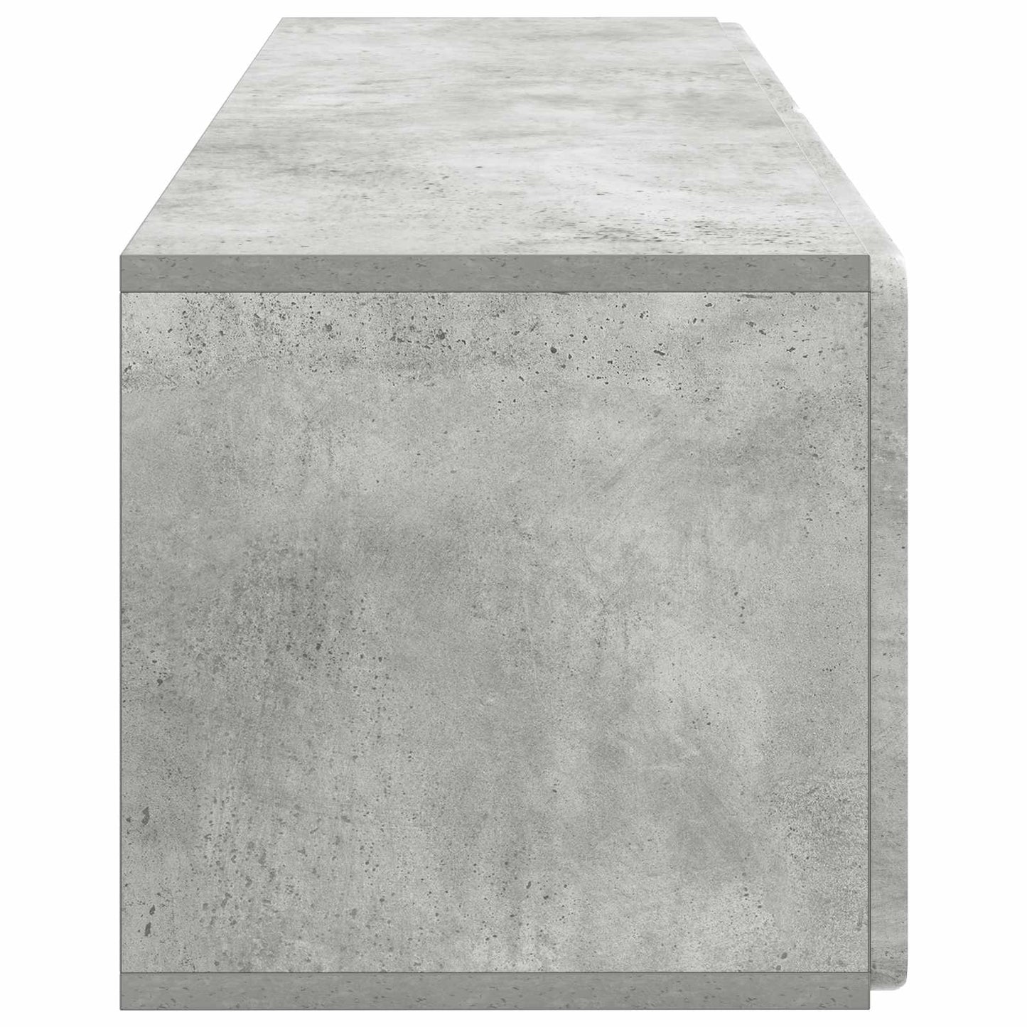 Nástěnná Tv Skříň 98 X 31 X 30 Cm Betonově Šedá