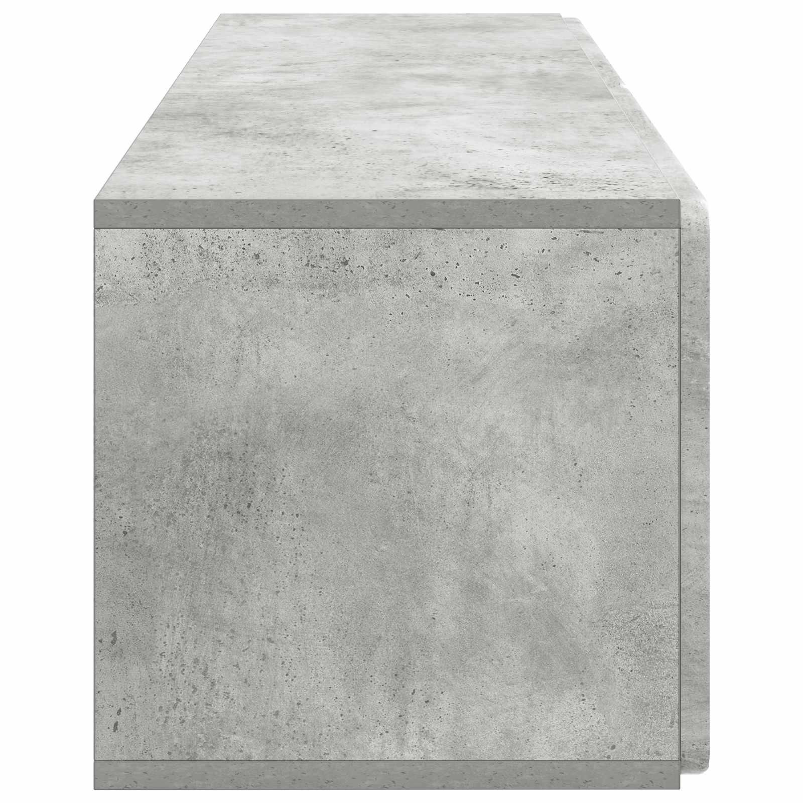 Nástěnná Tv Skříň 98 X 31 X 30 Cm Betonově Šedá