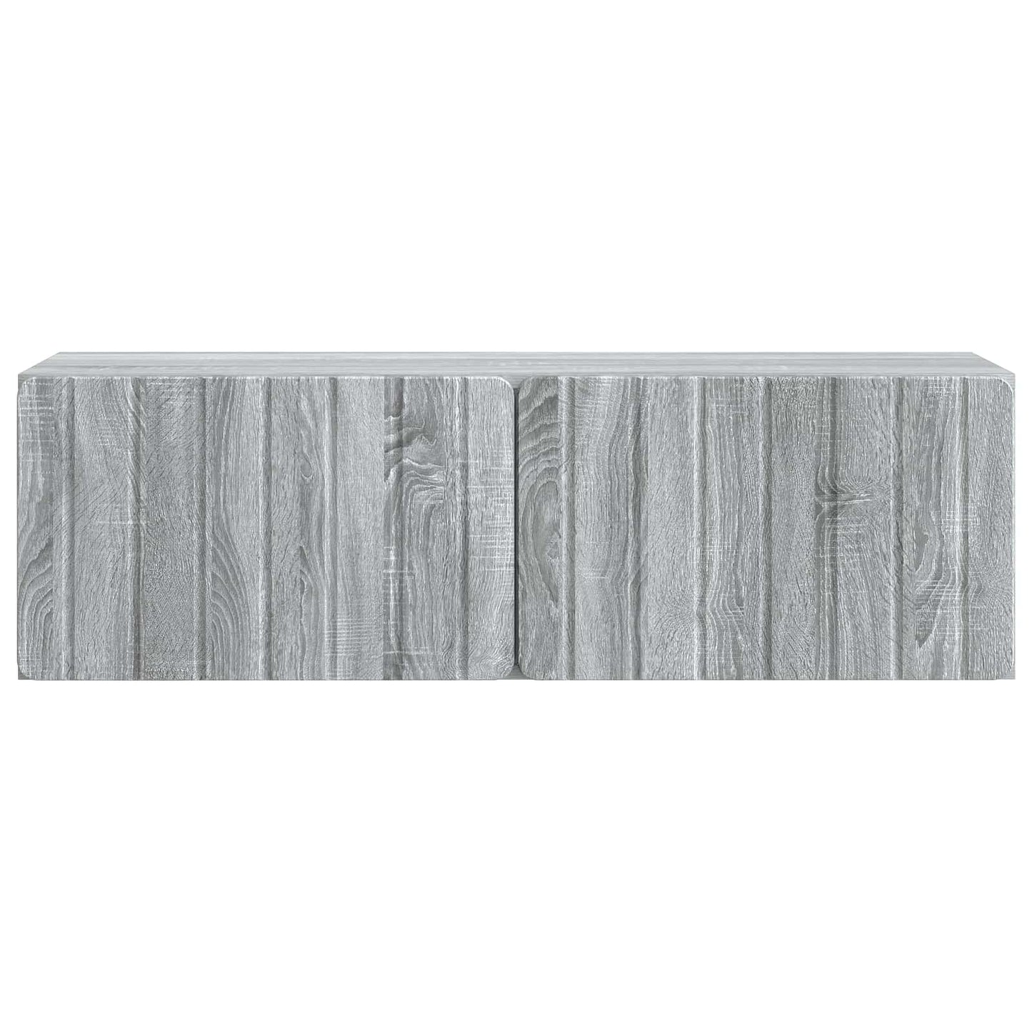 Nástěnná Tv Skříň 98 X 31 X 30 Cm Šedý Sonoma Kompozitní Dřevo