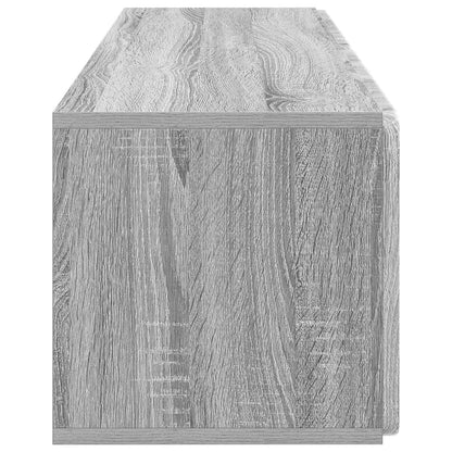 Nástěnná Tv Skříň 98 X 31 X 30 Cm Šedý Sonoma Kompozitní Dřevo