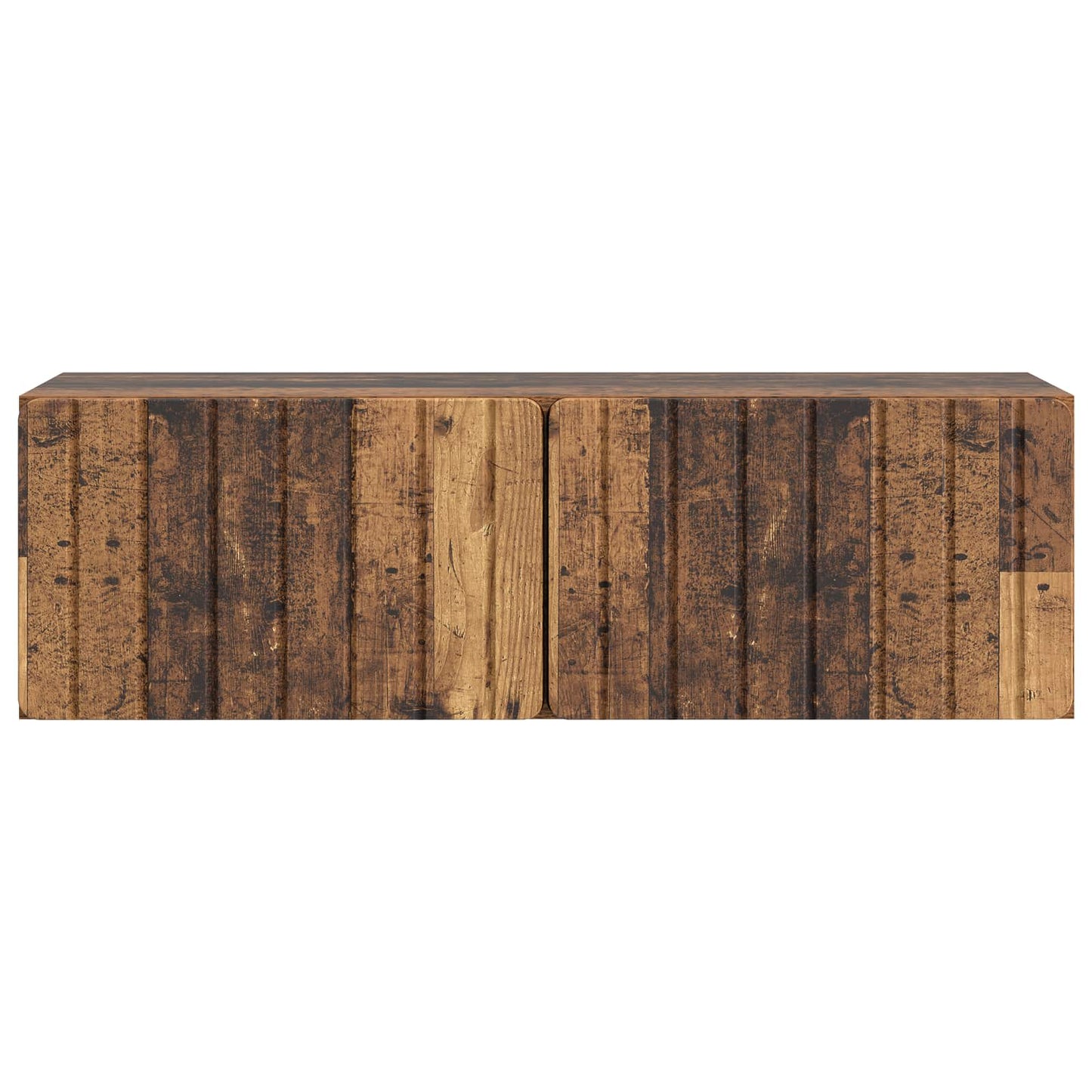 Nástěnná Tv Skříň 98 X 31 X 30 Cm Staré Dřevo Kompozitní Dřevo