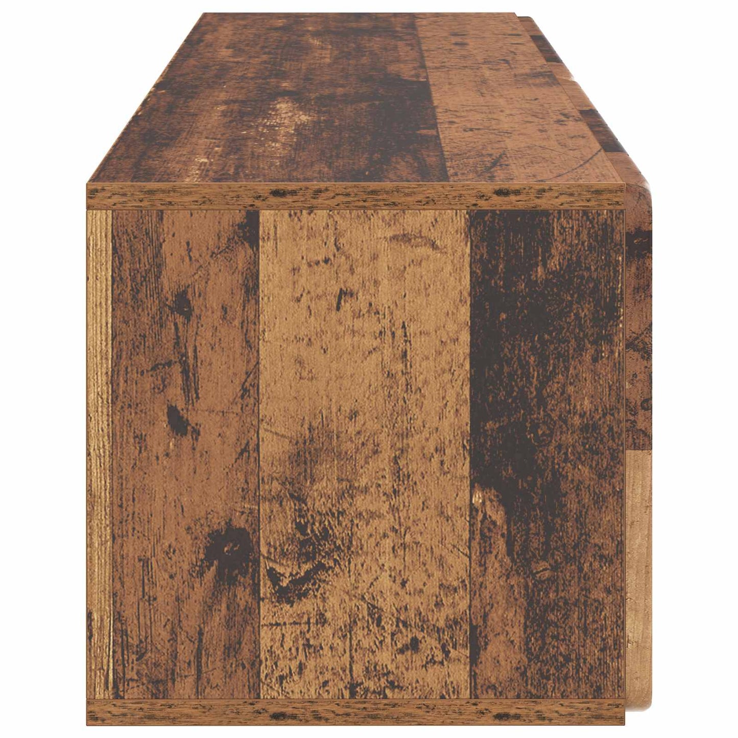 Nástěnná Tv Skříň 98 X 31 X 30 Cm Staré Dřevo Kompozitní Dřevo