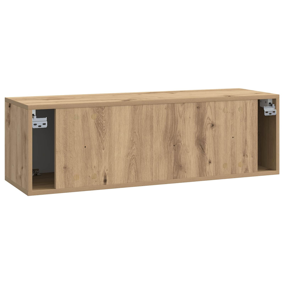 Nástěnná Tv Skříň 98 X 31 X 30 Cm Dub Artisan Kompozitní Dřevo