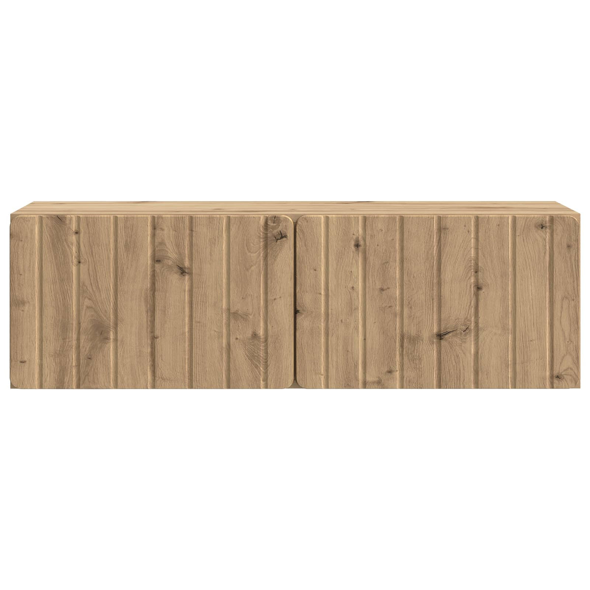 Nástěnná Tv Skříň 98 X 31 X 30 Cm Dub Artisan Kompozitní Dřevo
