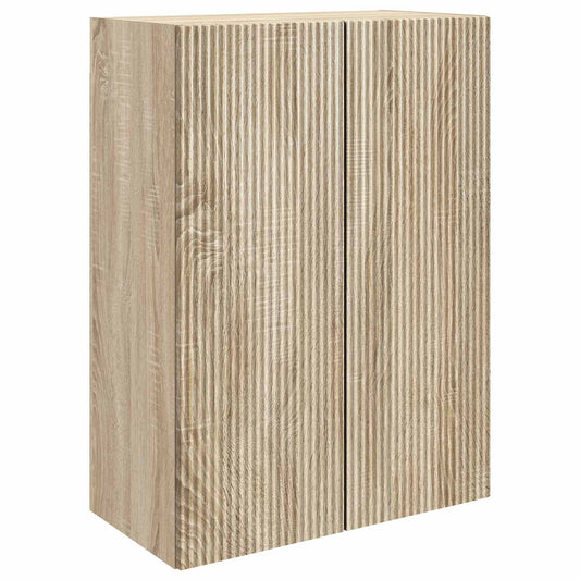 Nástěnná Skříň Dub Sonoma 66 X 34,5 X 90 Cm Kompozitní Dřevo