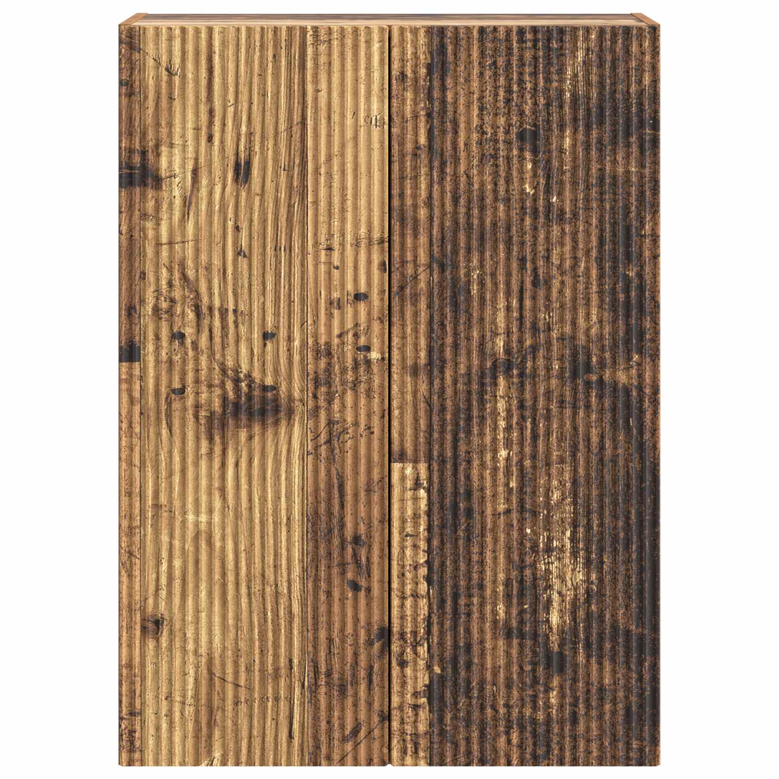 Nástěnná Skříň Staré Dřevo 66 X 34,5 X 90 Cm Kompozitní Dřevo