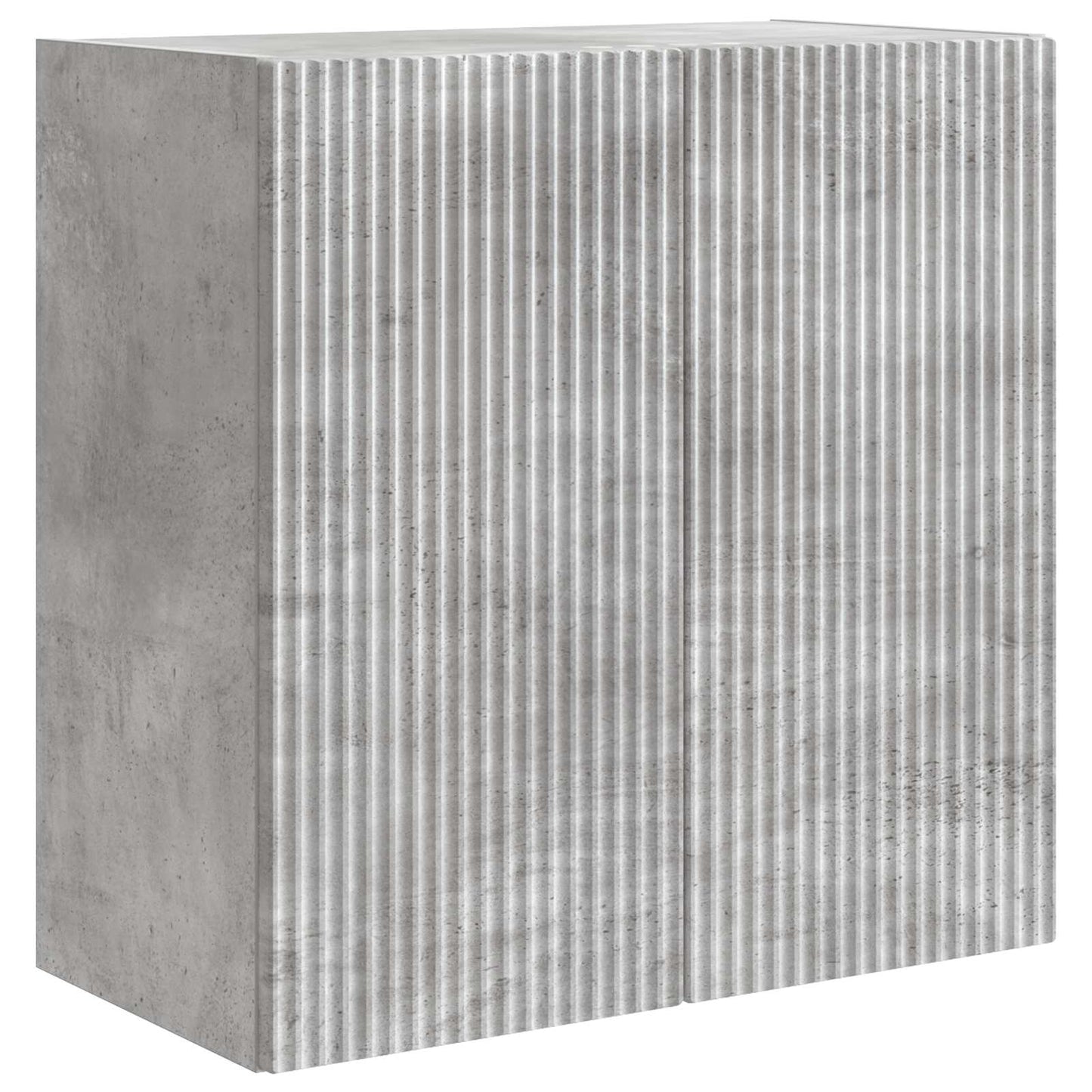 Nástěnná Skříň Betonově Šedá 59 X 31 X 60 Cm Kompozitní Dřevo