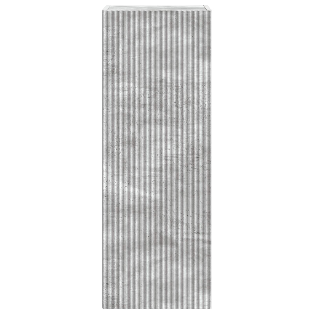 Nástěnná Skříň Betonově Šedá 33 X 34,5 X 90 Cm Kompozitní Dřevo