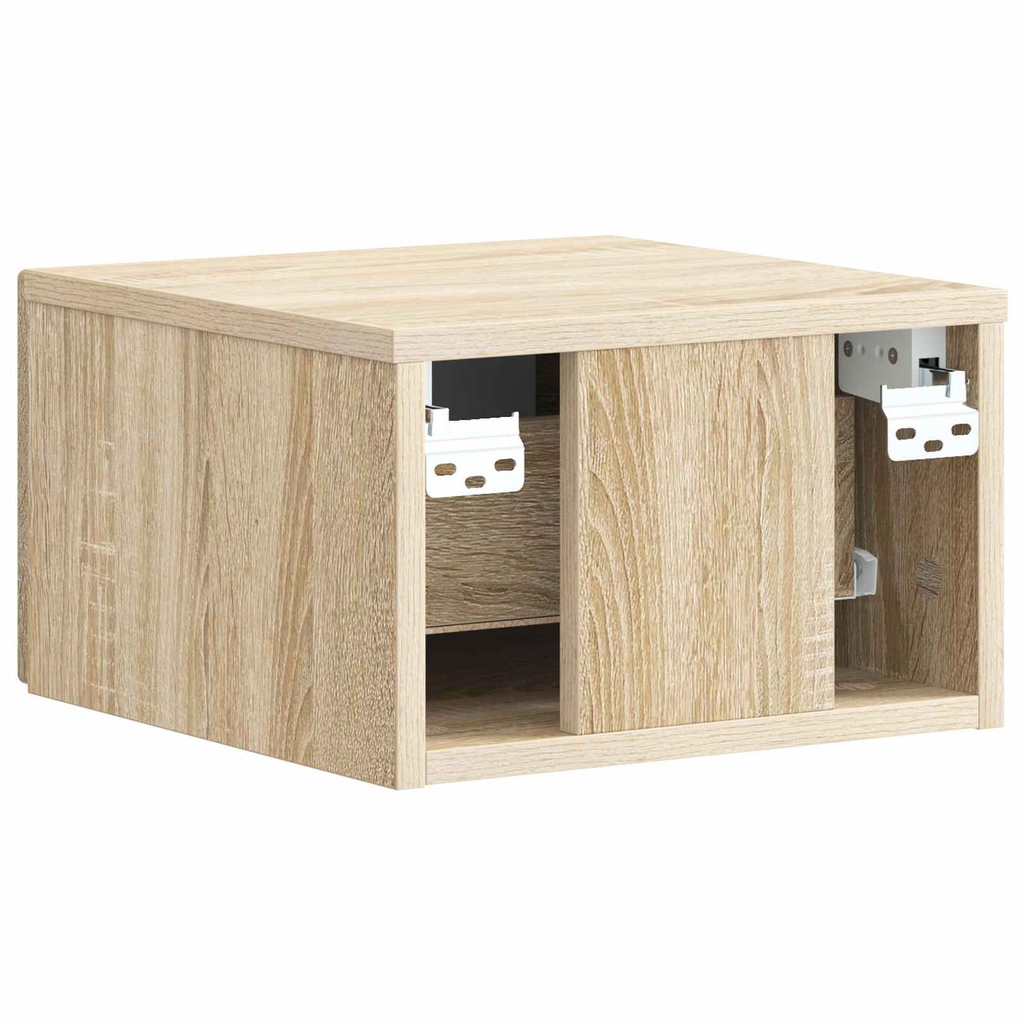 Nástěnný Noční Stolek 2 Pcs Dub Sonoma 33 X 34,5 X 20 Cm