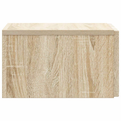 Nástěnný Noční Stolek 2 Pcs Dub Sonoma 33 X 34,5 X 20 Cm