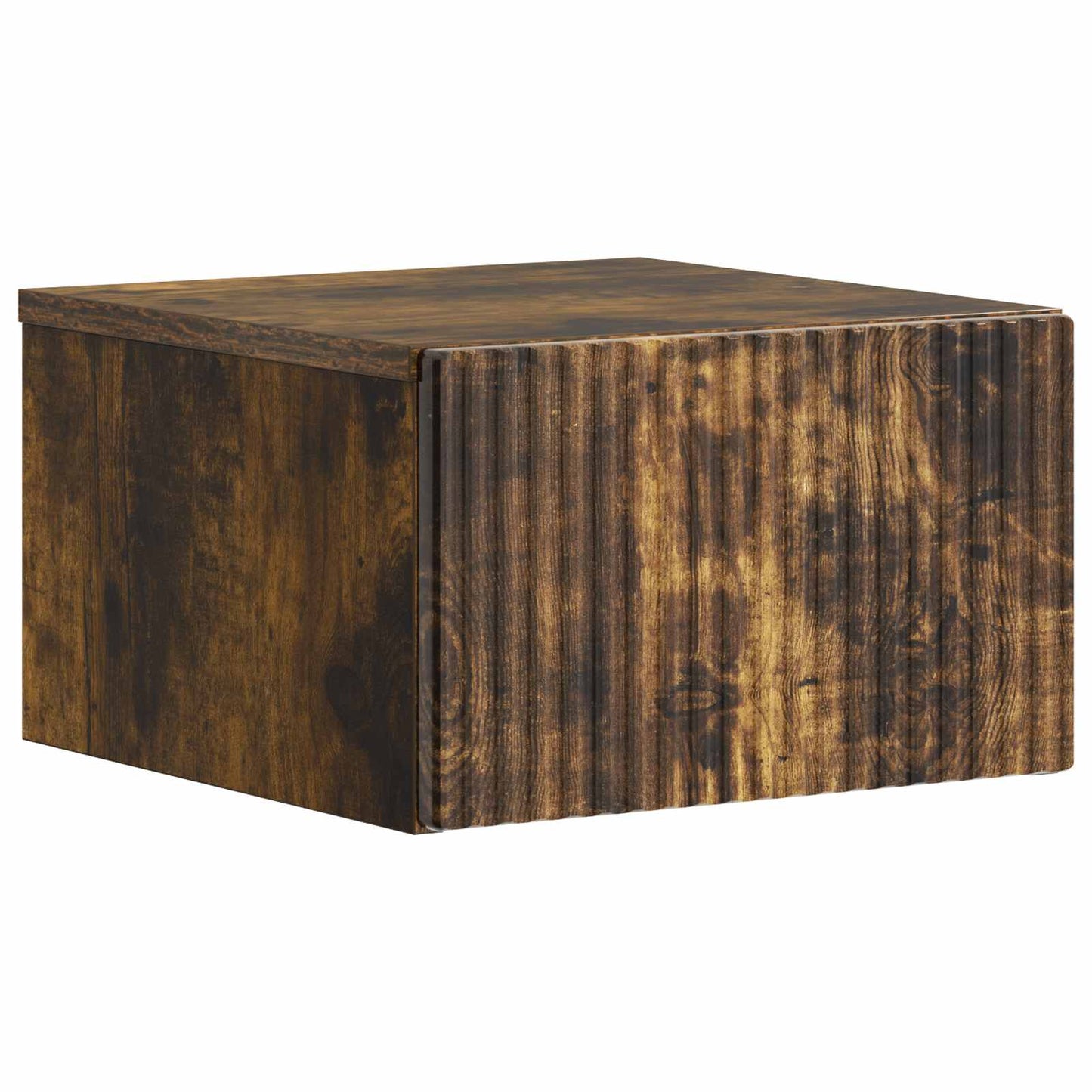 Nástěnný Noční Stolek 2 Pcs Kouřový Dub 33 X 34,5 X 20 Cm