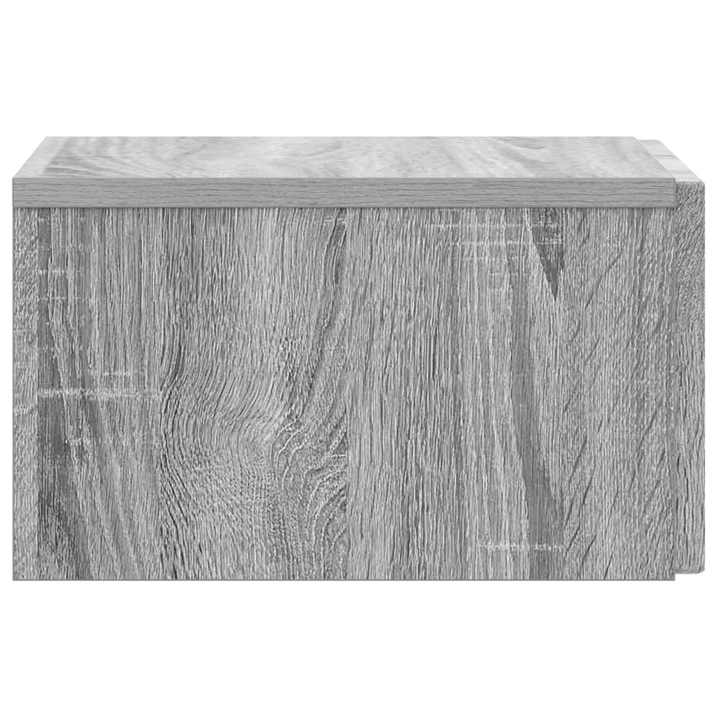 Nástěnný Noční Stolek 2 Pcs Šedá Sonoma 33 X 34,5 X 20 Cm