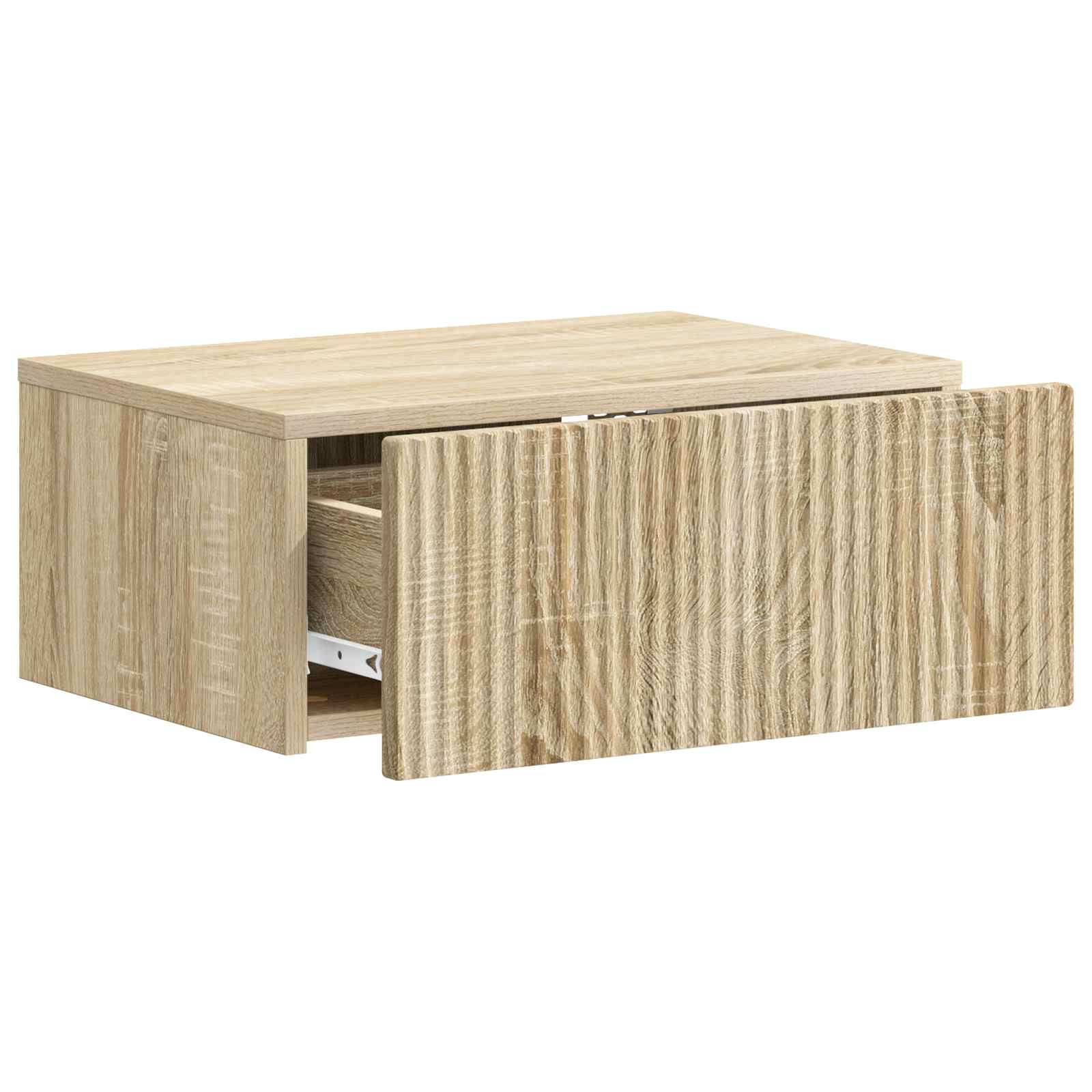 Nástěnný Noční Stolek 2 Pcs Dub Sonoma 49 X 34,5 X 20 Cm