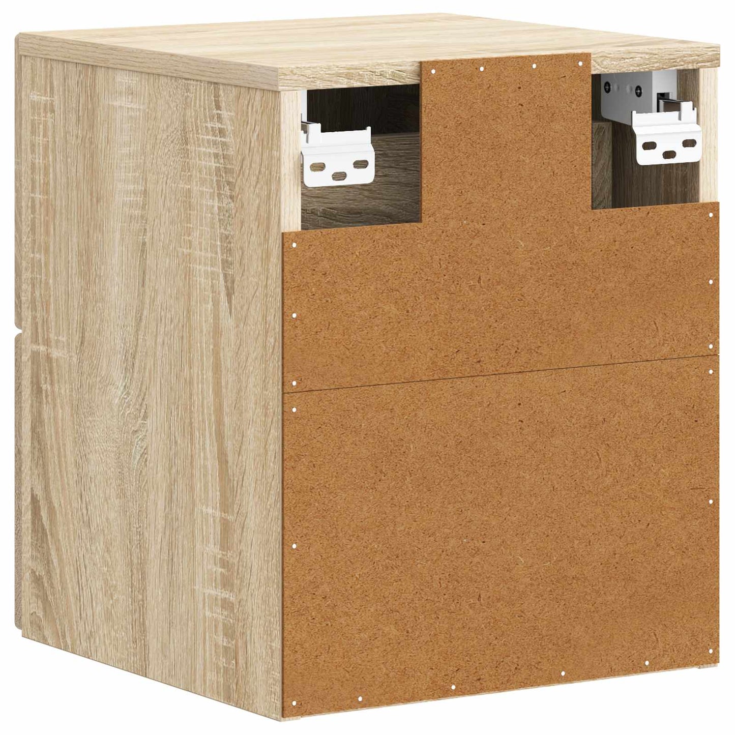 Nástěnný Noční Stolek 2 Pcs Dub Sonoma 33 X 34,5 X 40 Cm