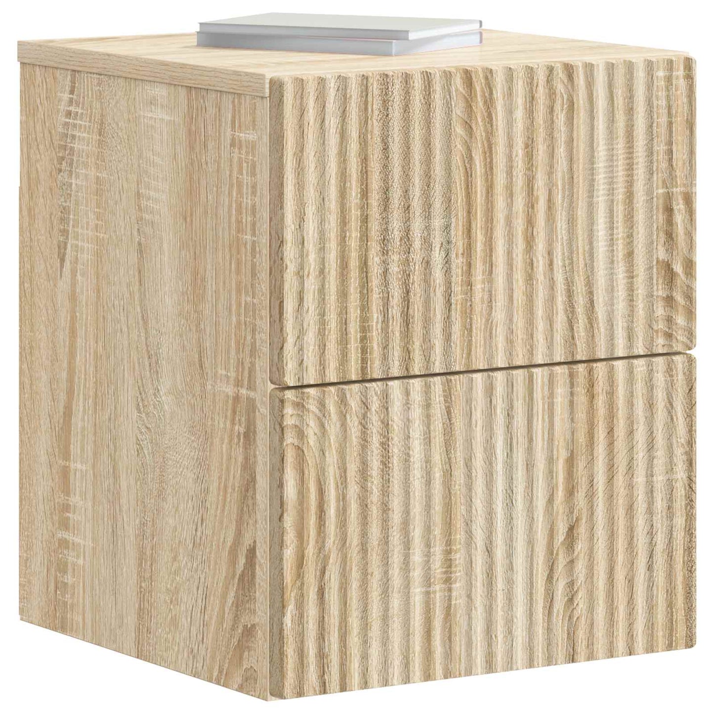 Nástěnný Noční Stolek 2 Pcs Dub Sonoma 33 X 34,5 X 40 Cm
