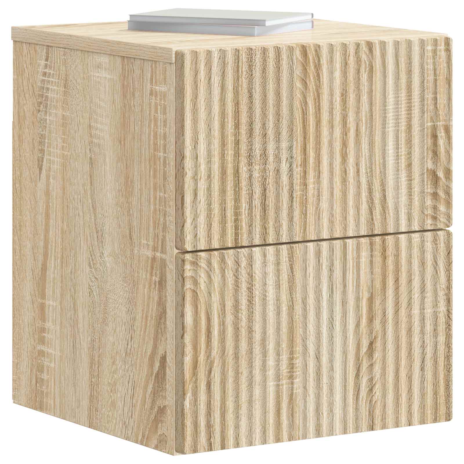 Nástěnný Noční Stolek 2 Pcs Dub Sonoma 33 X 34,5 X 40 Cm