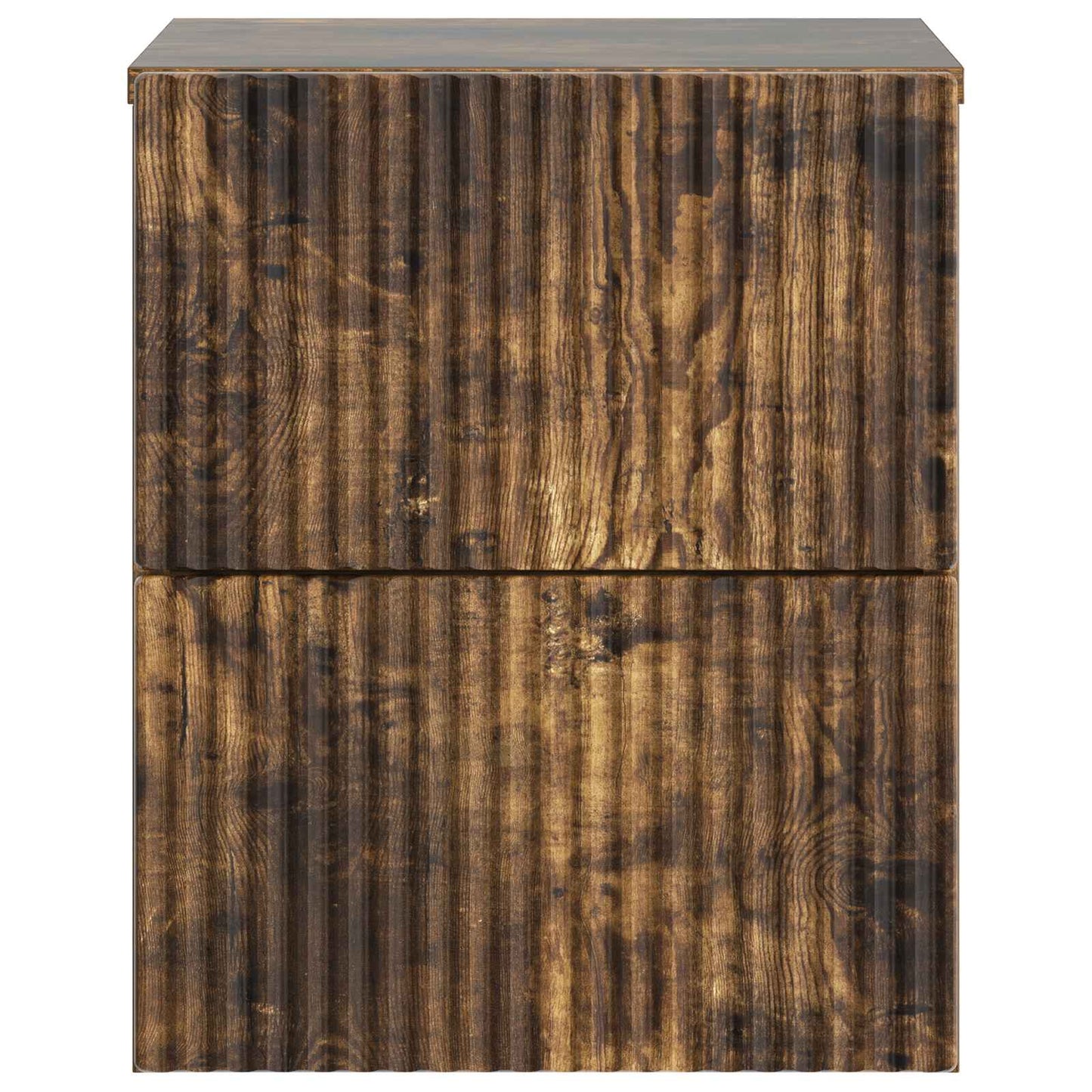 Nástěnný Noční Stolek 2 Pcs Kouřový Dub 33 X 34,5 X 40 Cm