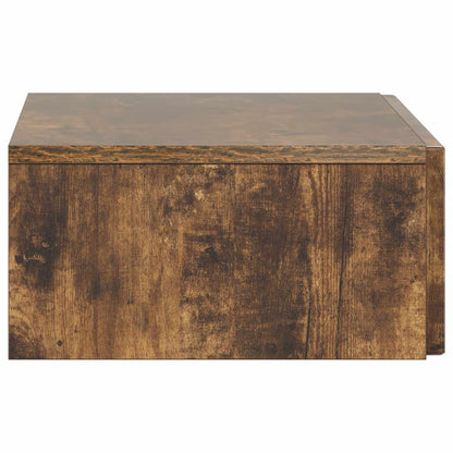 Nástěnný Boční Stůl Kouřový Dub 59 X 34,5 X 17 Cm