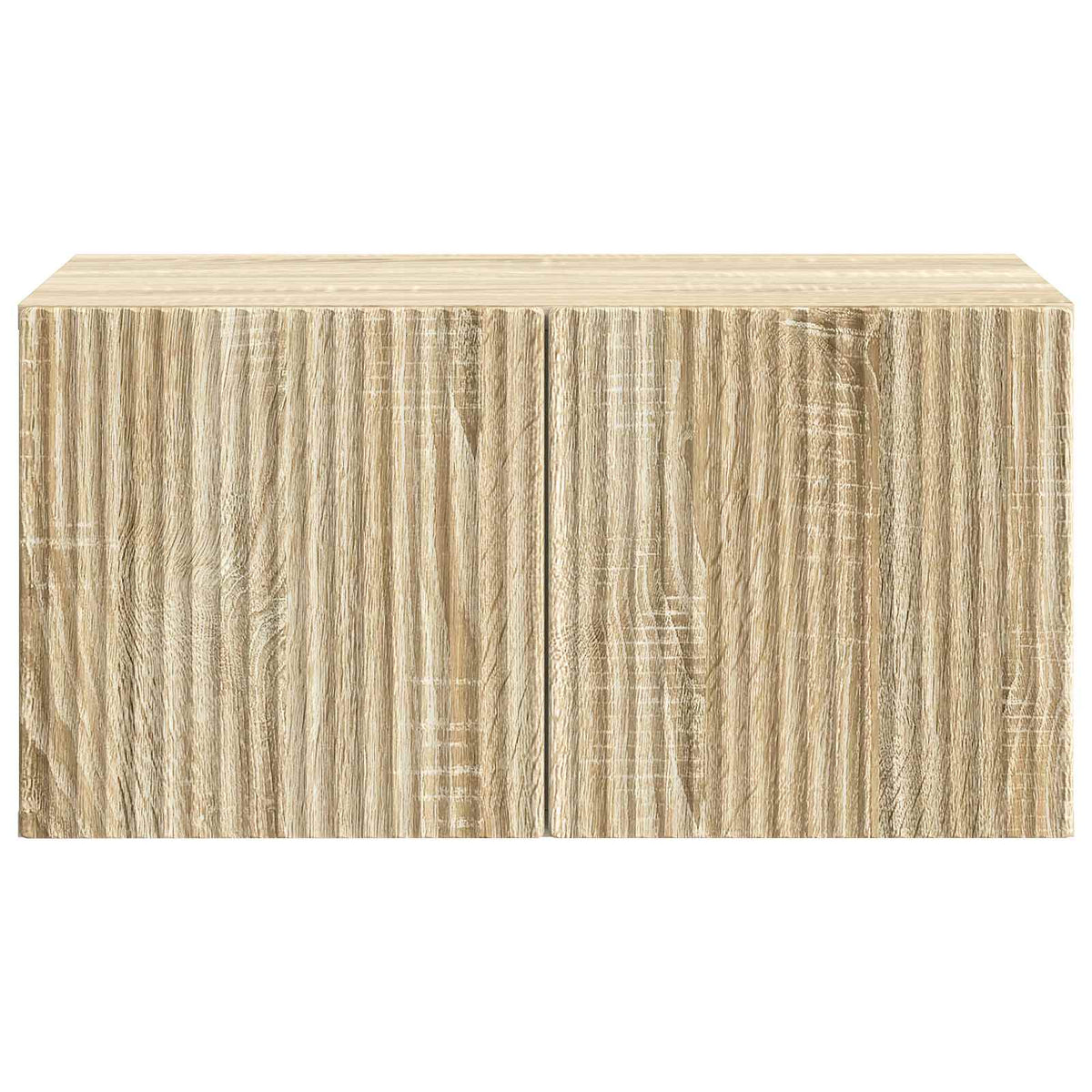 Nástěnná Tv Skříň Dub Sonoma 59,5 X 41 X 30 Cm Kompozitní Dřevo