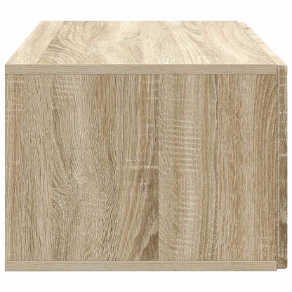 Nástěnná Tv Skříň Dub Sonoma 59,5 X 41 X 30 Cm Kompozitní Dřevo