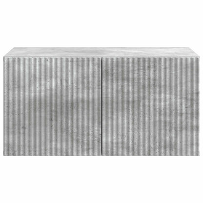 Nástěnná Tv Skříň Nástěnný Betonově Šedá 59,5 X 41 X 30 Cm