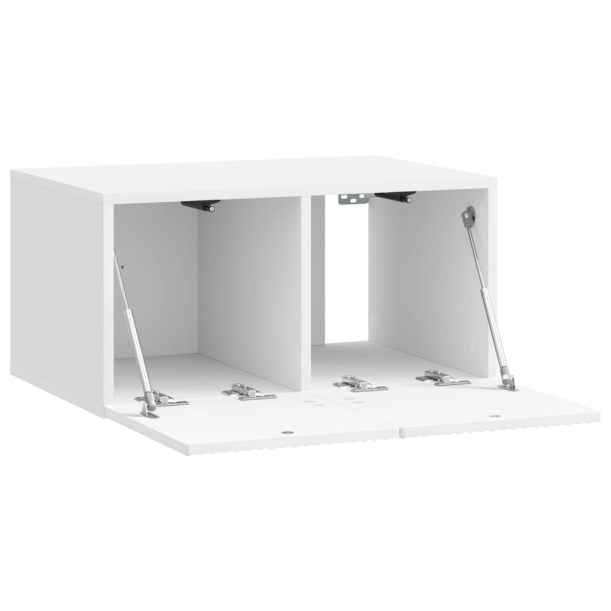 Nástěnná Tv Skříň Bílá S Vysokým Leskem 59,5 X 41 X 30 Cm