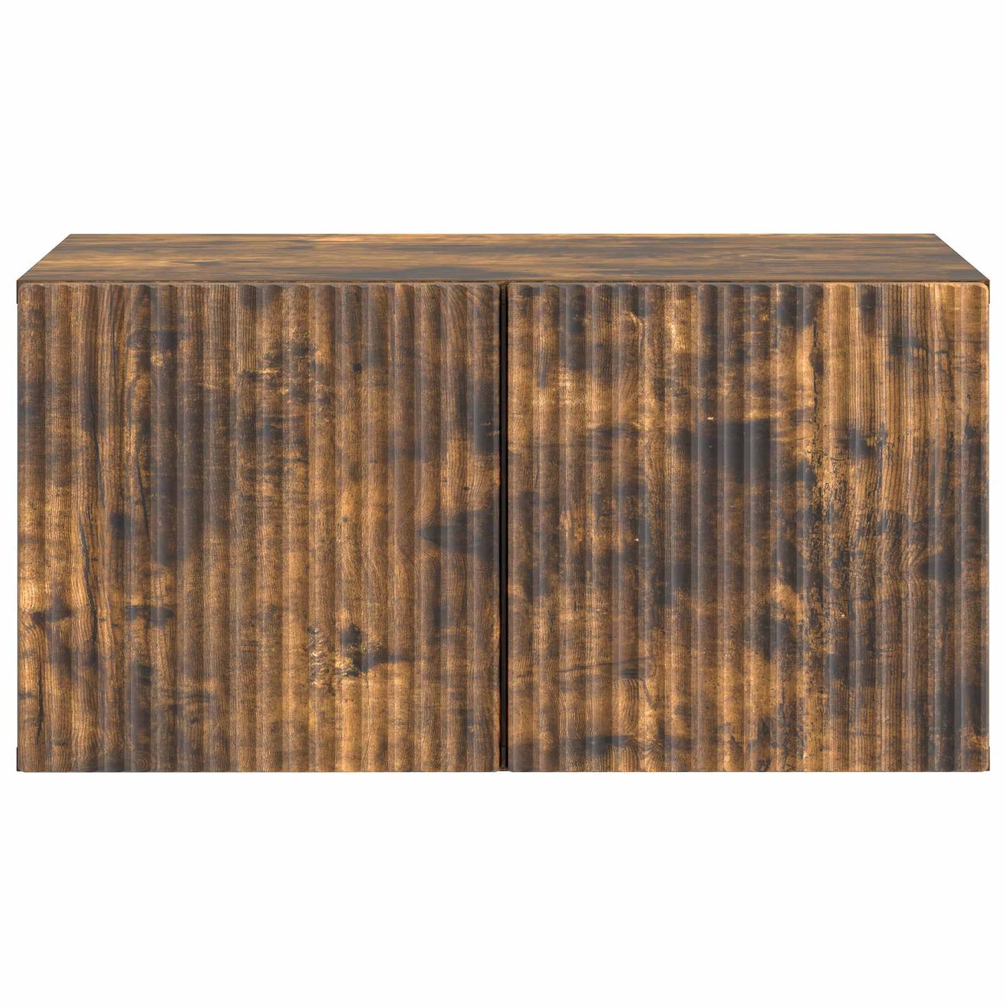 Nástěnná Tv Skříň Nástěnný Kouřový Dub 59,5 X 41 X 30 Cm