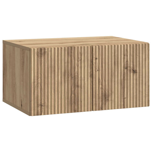 Nástěnná Tv Skříň 59,5 X 41 X 30 Cm Dub Artisan
