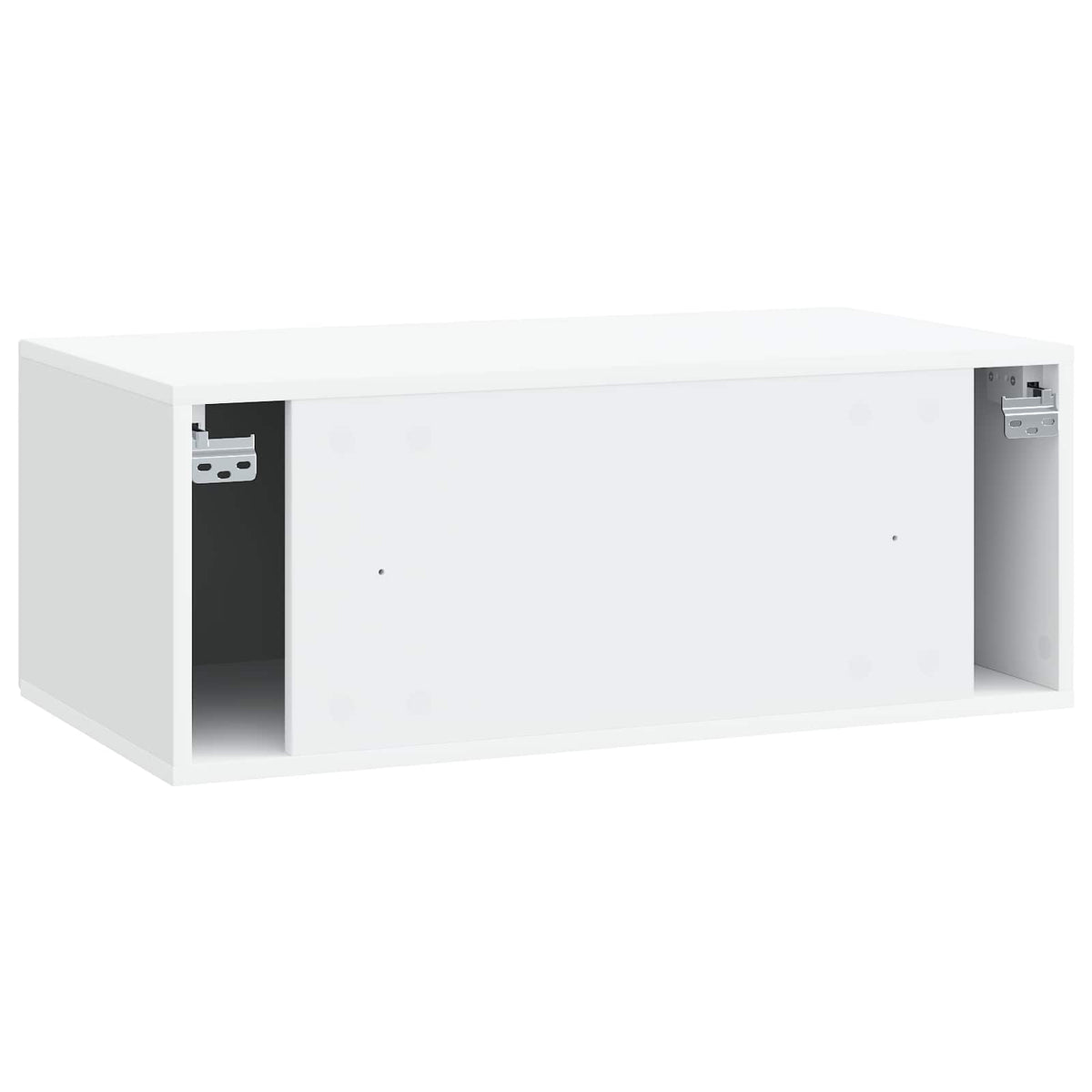 Nástěnná Tv Skříň Bílá 78,5 X 41 X 30 Cm Kompozitní Dřevo