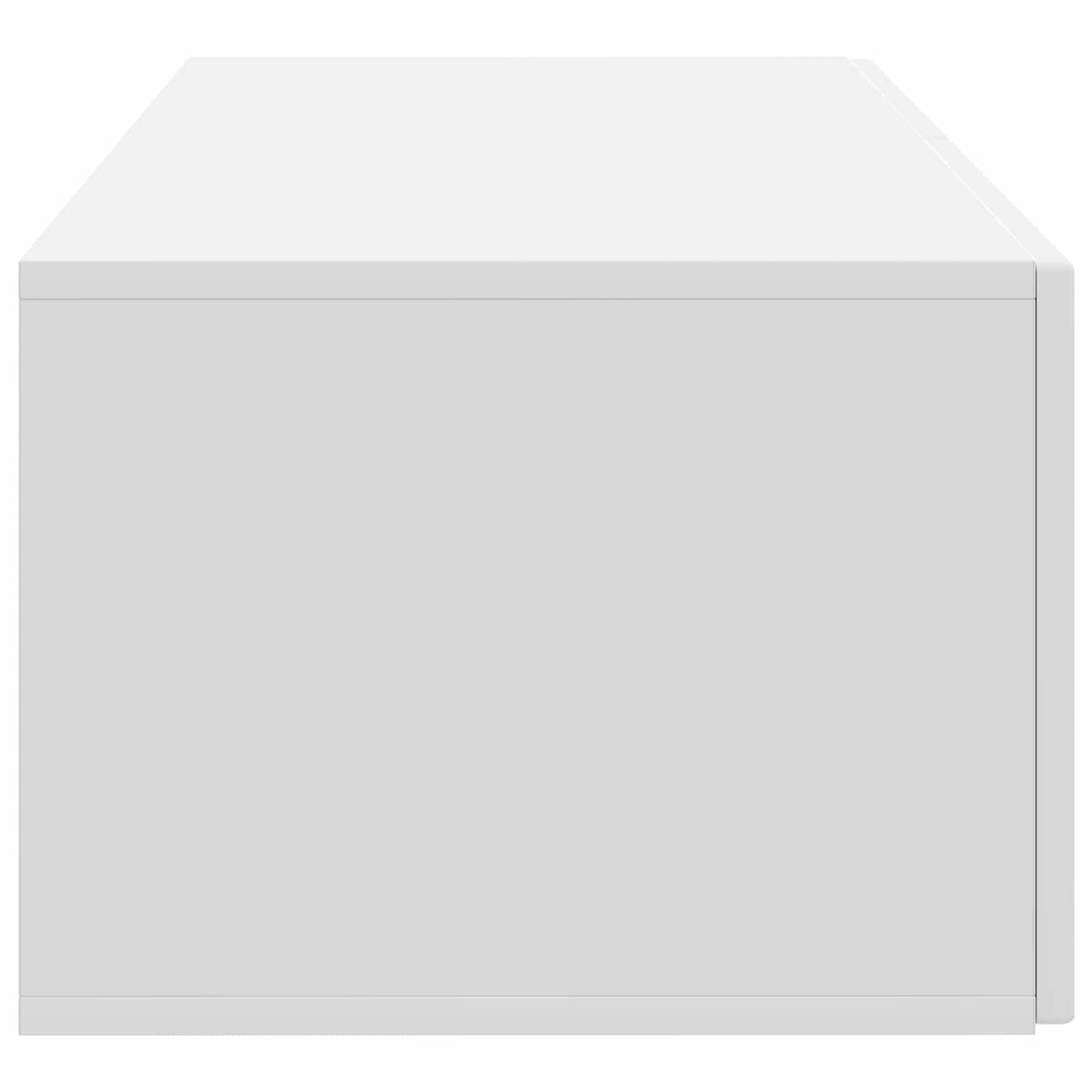 Nástěnná Tv Skříň Bílá 78,5 X 41 X 30 Cm Kompozitní Dřevo