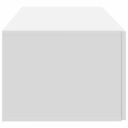 Nástěnná Tv Skříň Bílá 78,5 X 41 X 30 Cm Kompozitní Dřevo