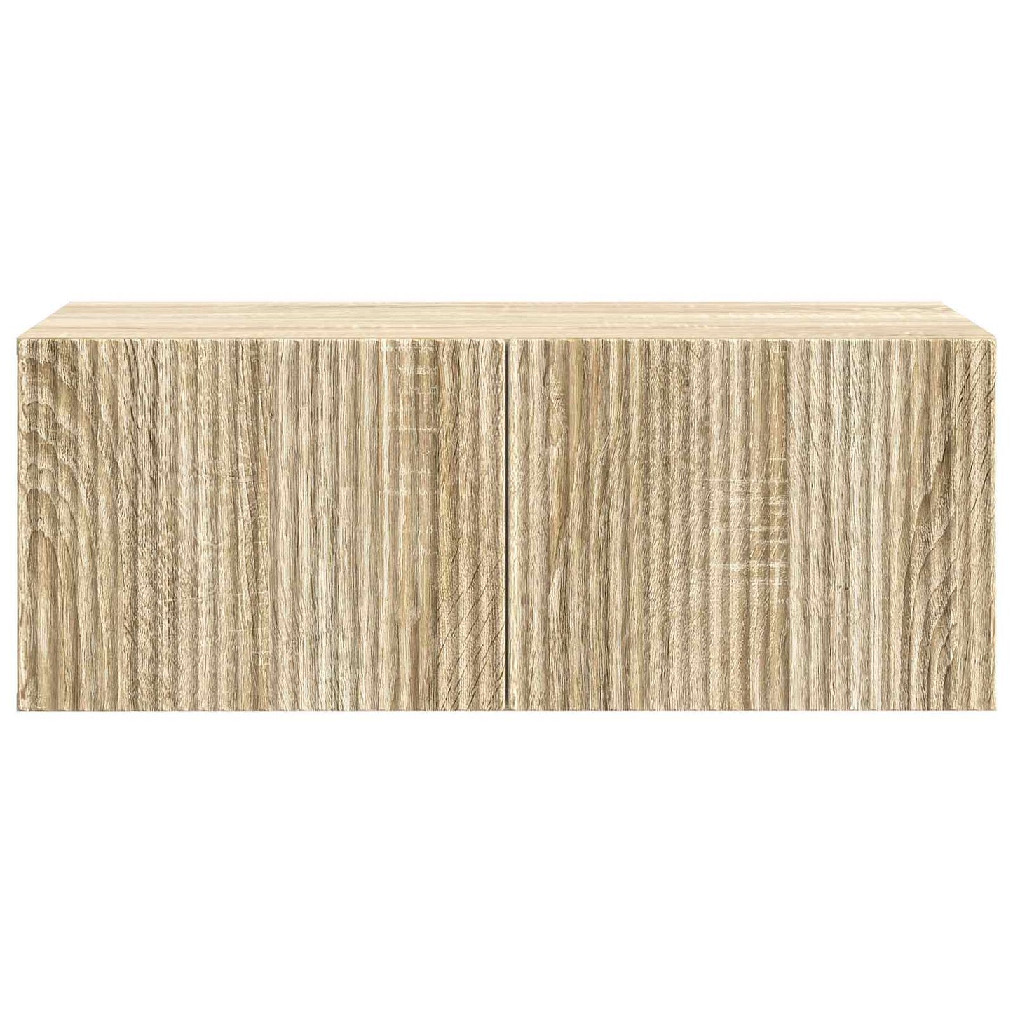 Nástěnná Tv Skříň Dub Sonoma 78,5 X 41 X 30 Cm Kompozitní Dřevo