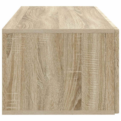Nástěnná Tv Skříň Dub Sonoma 78,5 X 41 X 30 Cm Kompozitní Dřevo