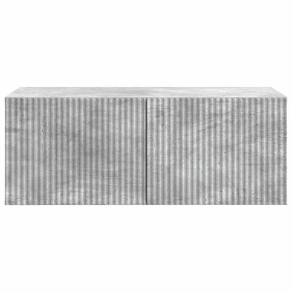 Nástěnná Tv Skříň Nástěnný Betonově Šedá 78,5 X 41 X 30 Cm