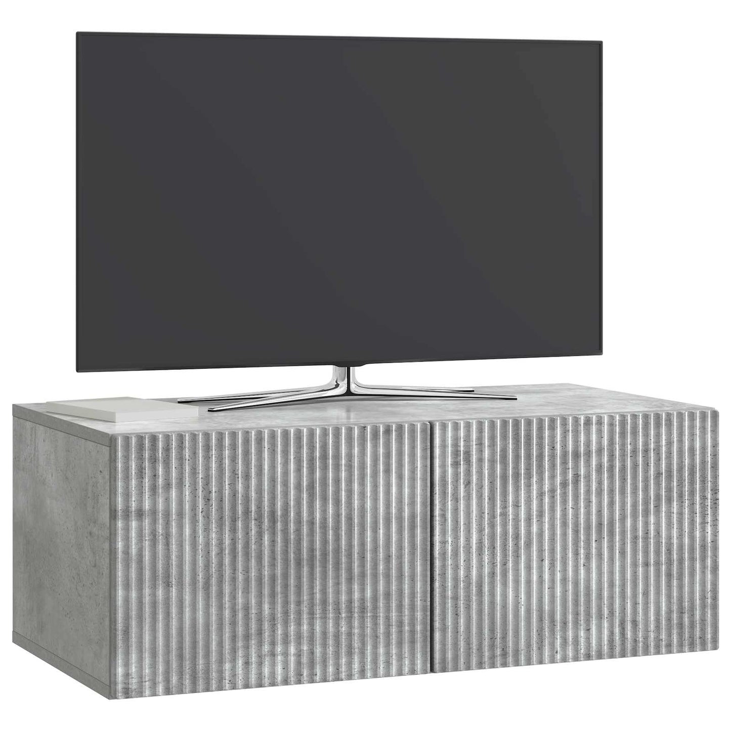 Nástěnná Tv Skříň Nástěnný Betonově Šedá 78,5 X 41 X 30 Cm