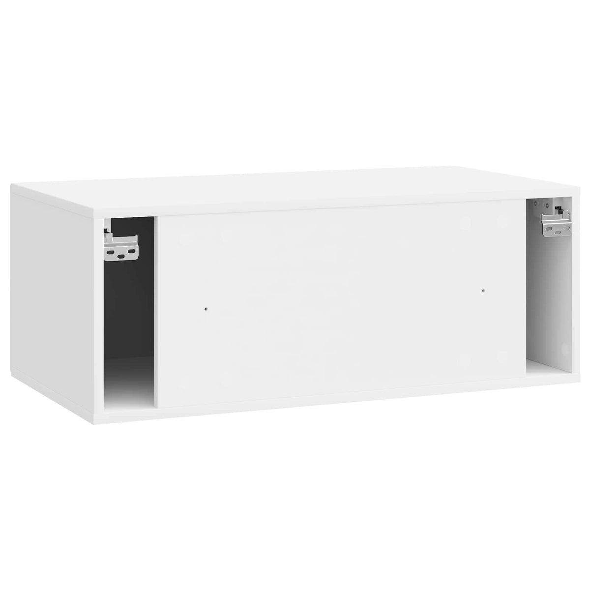 Nástěnná Tv Skříň Bílá S Vysokým Leskem 78,5 X 41 X 30 Cm