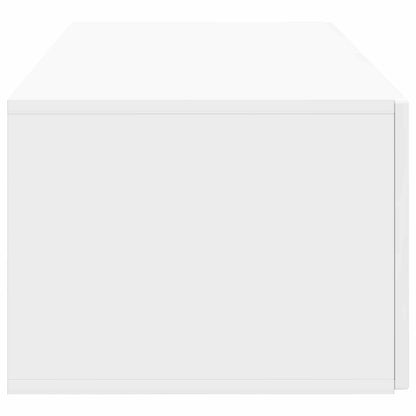 Nástěnná Tv Skříň Bílá S Vysokým Leskem 78,5 X 41 X 30 Cm