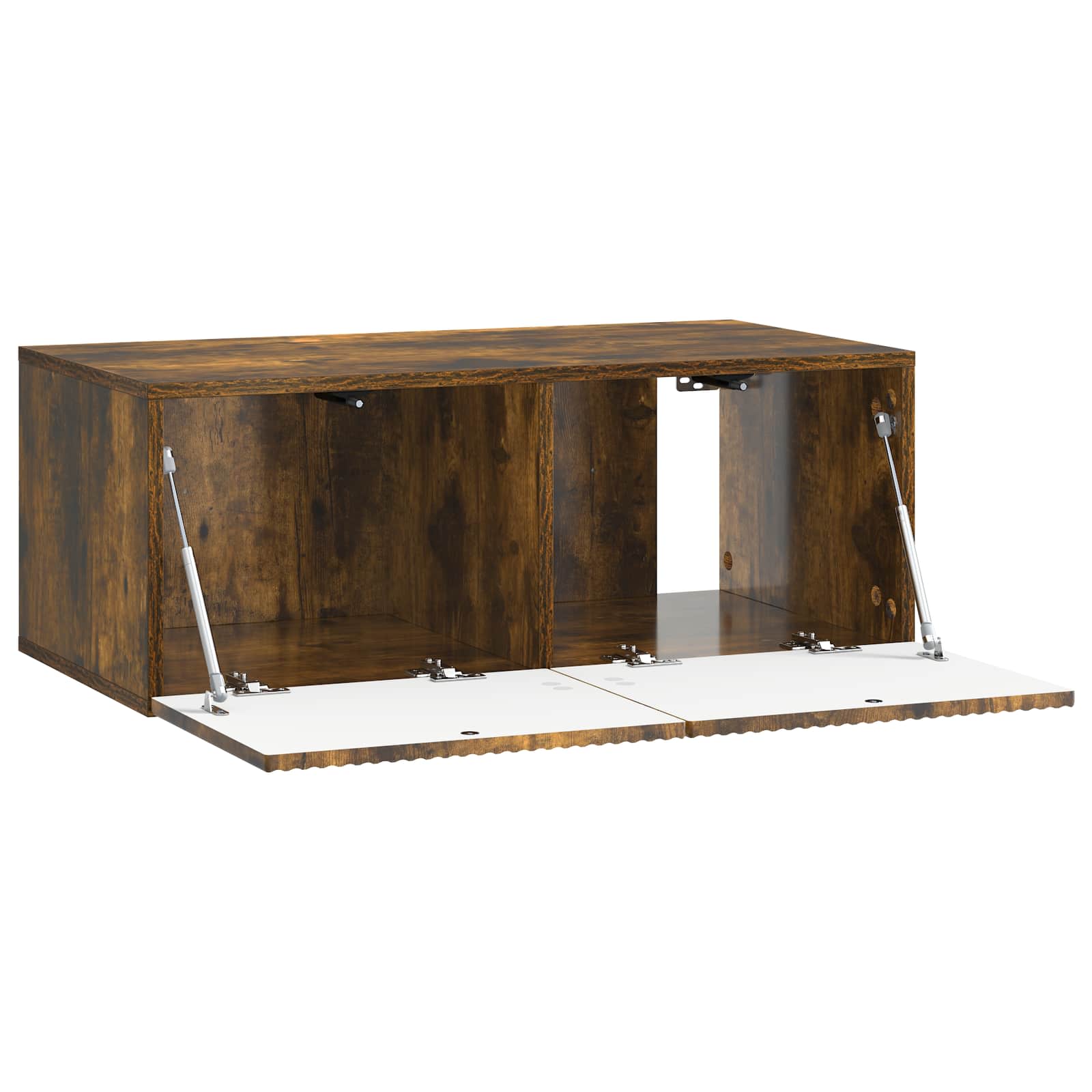 Nástěnná Tv Skříň Nástěnný Kouřový Dub 78,5 X 41 X 30 Cm