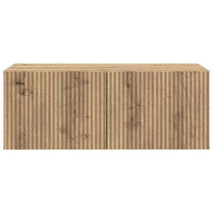 Nástěnná Tv Skříň 78,5 X 41 X 30 Cm Dub Artisan