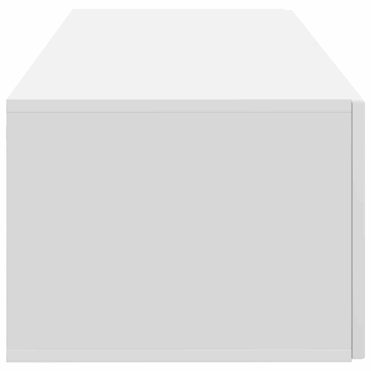 Nástěnná Tv Skříň Bílá 98 X 41 X 30 Cm Kompozitní Dřevo