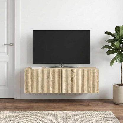 Nástěnná Tv Skříň Dub Sonoma 98 X 41 X 30 Cm Kompozitní Dřevo
