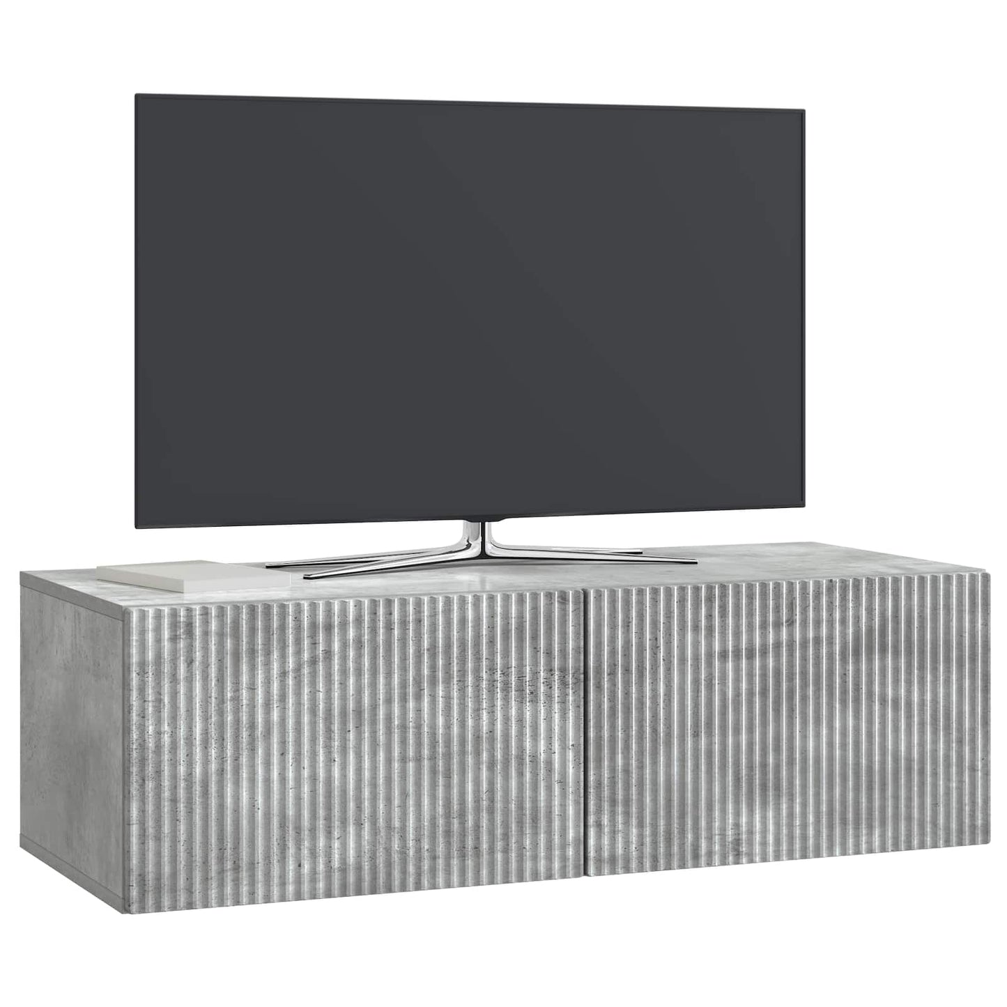 Nástěnná Tv Skříň Nástěnný Betonově Šedá 98 X 41 X 30 Cm